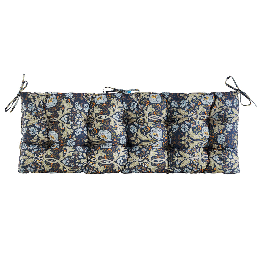 ARTPLAN Outdoor 48 Inch Bench Cushion Tufted for Outdoor Furniture, 48"x18"x4" Wicker Patio Loveseat Cushion All Weather