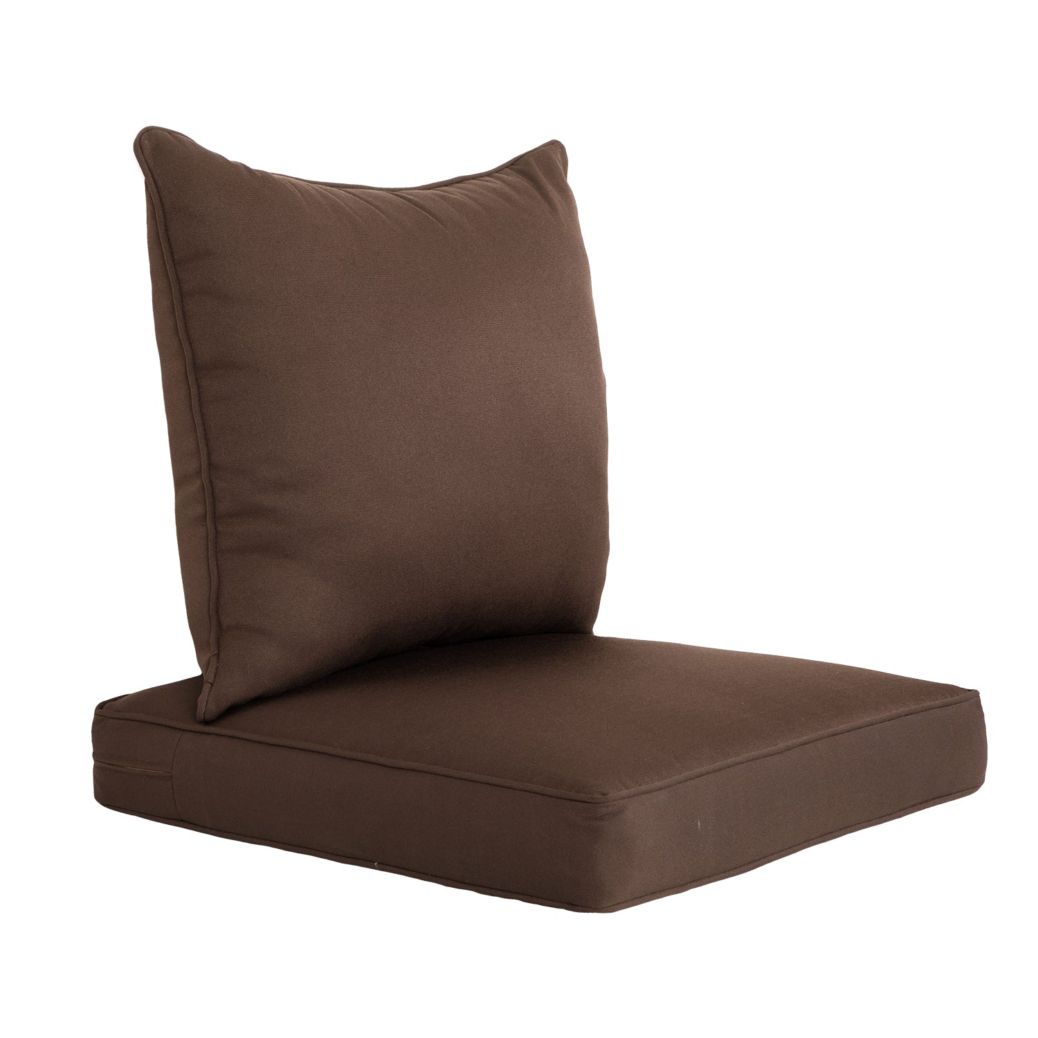 ARTPLAN 2-Piece Deep Seat Cushion Set with Backrest - Multiple Colors | All-Weather Outdoor Sofa Cushions for Sectionals & Patio Conversation Sets