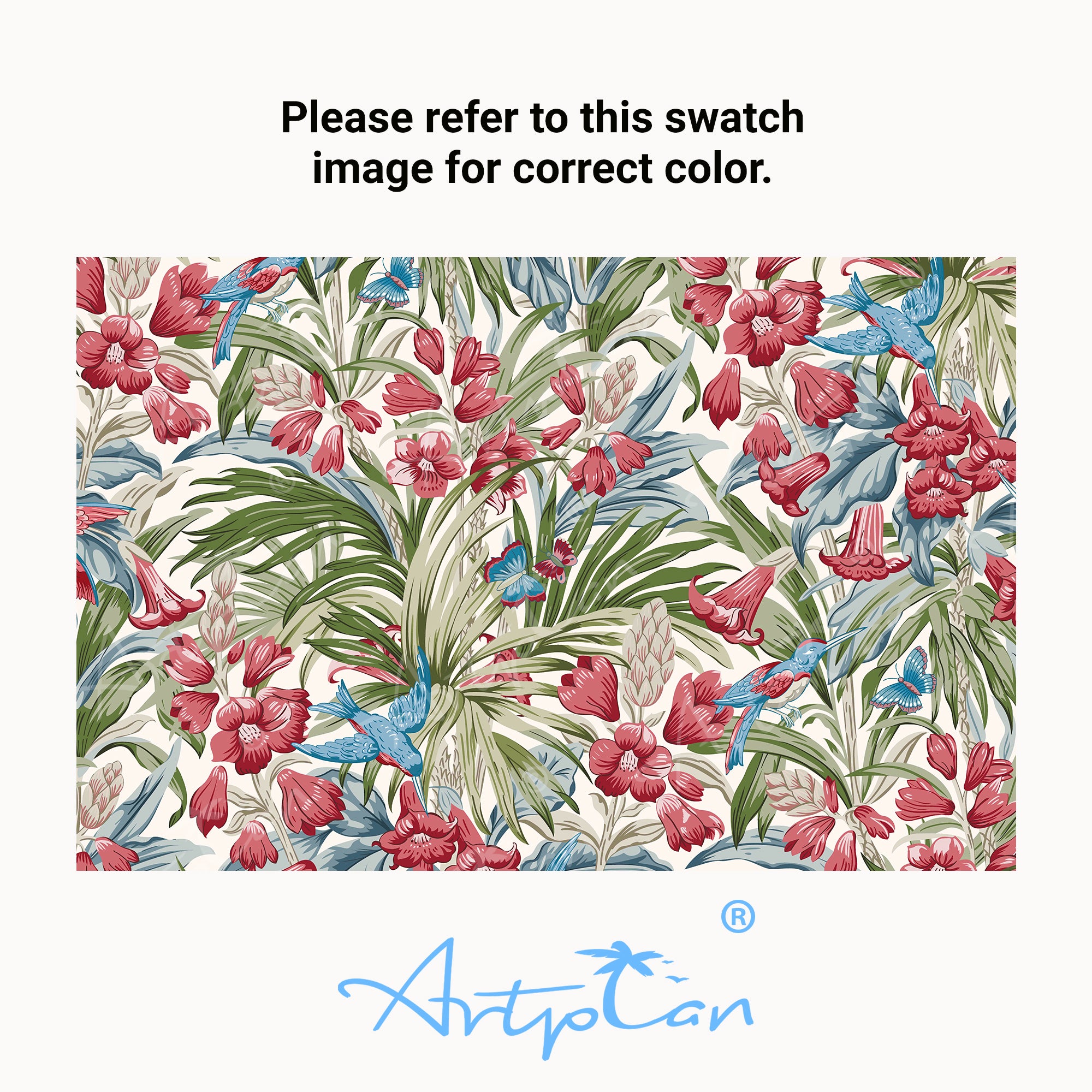 ARTPLAN Patio Chair Cushions Combined Seat and Back,Tufted Outdoor Swivel Chair Cushion with Tie,40"x20"x4"，Floral