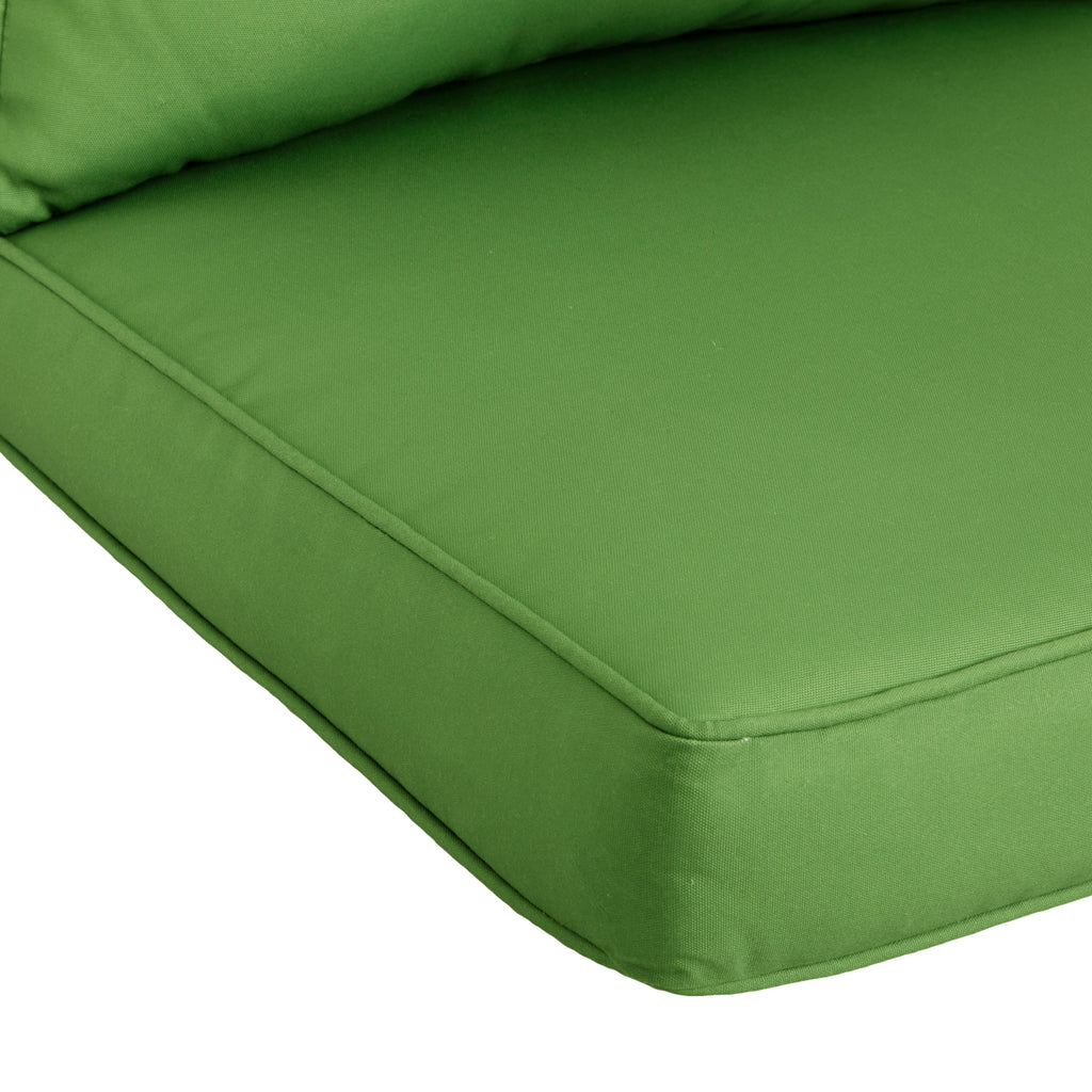 ARTPLAN 2-Piece Deep Seat Cushion Set with Backrest - Multiple Colors | All-Weather Outdoor Sofa Cushions for Sectionals & Patio Conversation Sets