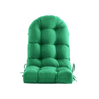 Patio Rocking Chair Cushion with Ties,48"x21"x4" Water Resistant Polyester High Back Replacement Pad, Thick Filled Outdoor Patio Cushions for Porch Deck Balcony Garden Seating