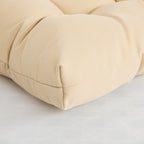 ARTPLAN Outdoor 48 Inch Bench Cushion Tufted for Outdoor Furniture, 48"x18"x4" Wicker Patio Loveseat Cushion All Weather