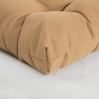 ARTPLAN All Weather Chair Outdoor Cushions Settee Loveseat Bench Cushions Set of 5 Wicker Tufted Pillow for Patio Outdoor Furniture