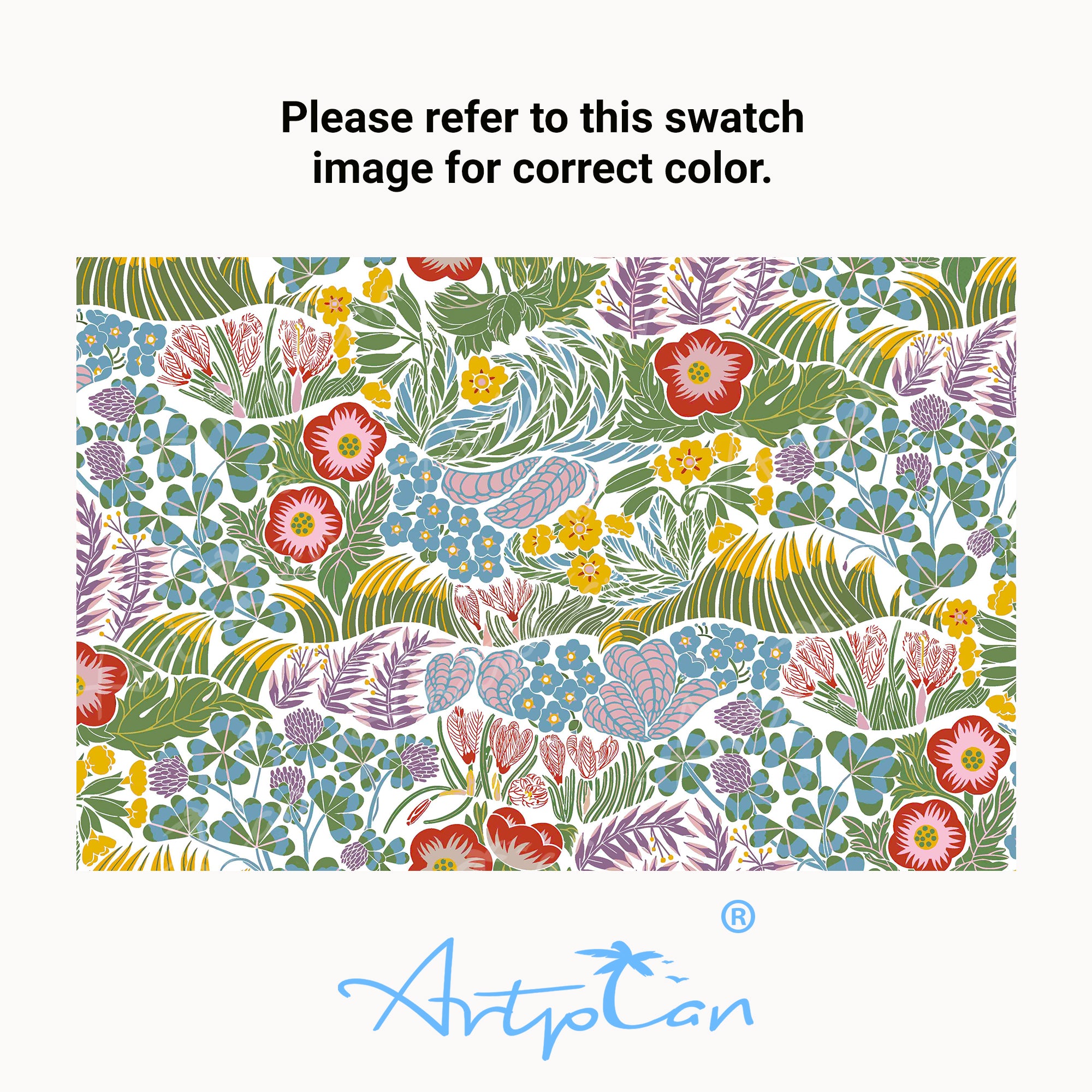 ARTPLAN Patio Chair Cushions Combined Seat and Back,Tufted Outdoor Swivel Chair Cushion with Tie,40"x20"x4"，Floral