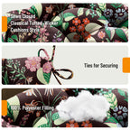 3 Pieces Outdoor Chair Cushions Set–Waterproof Tufted Cushions with Ties for Patio coversation, Loveseat & Bench, 44"x19"x5" UV-Resistant & Fade-Proof with Premium Polyester Filled