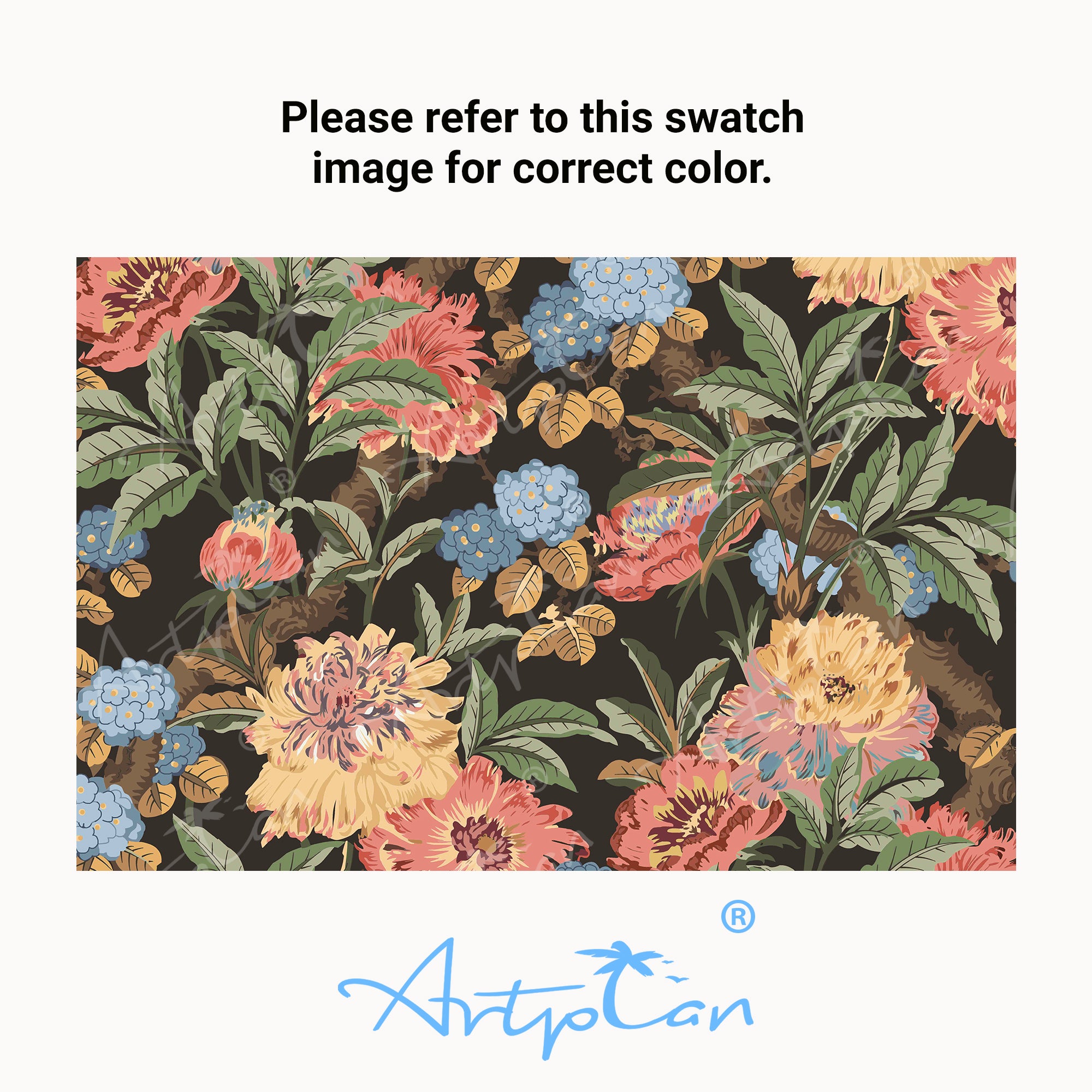 ARTPLAN Patio Chair Cushions Combined Seat and Back,Tufted Outdoor Swivel Chair Cushion with Tie,40"x20"x4",Floral