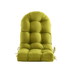 Patio Rocking Chair Cushion with Ties,48"x21"x4" Water Resistant Polyester High Back Replacement Pad, Thick Filled Outdoor Patio Cushions for Porch Deck Balcony Garden Seating