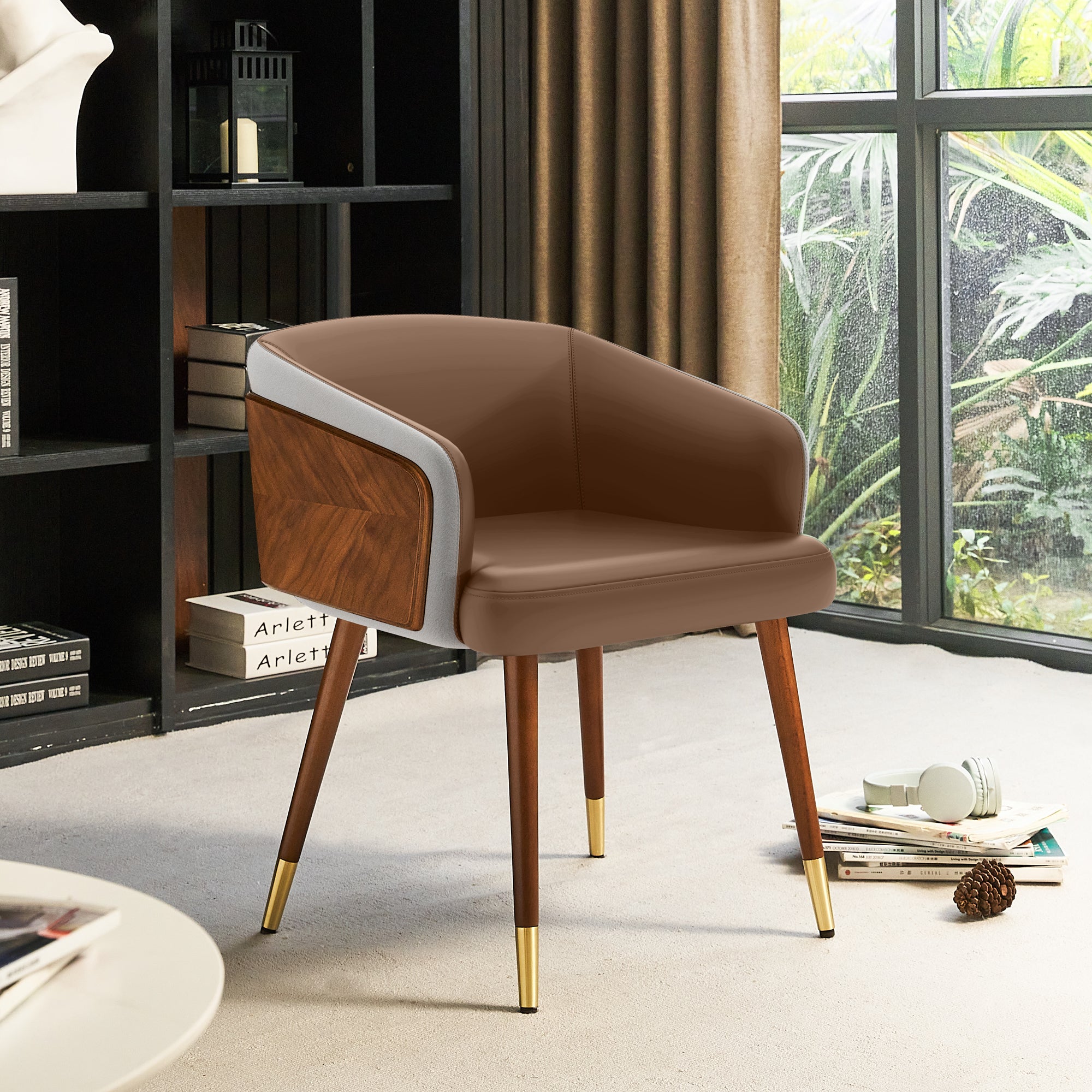 ARTPLAN Dinning Room Accent Chairs For Living Room Arm Chairs For Kitchen Study Room Home Indoor Furniture