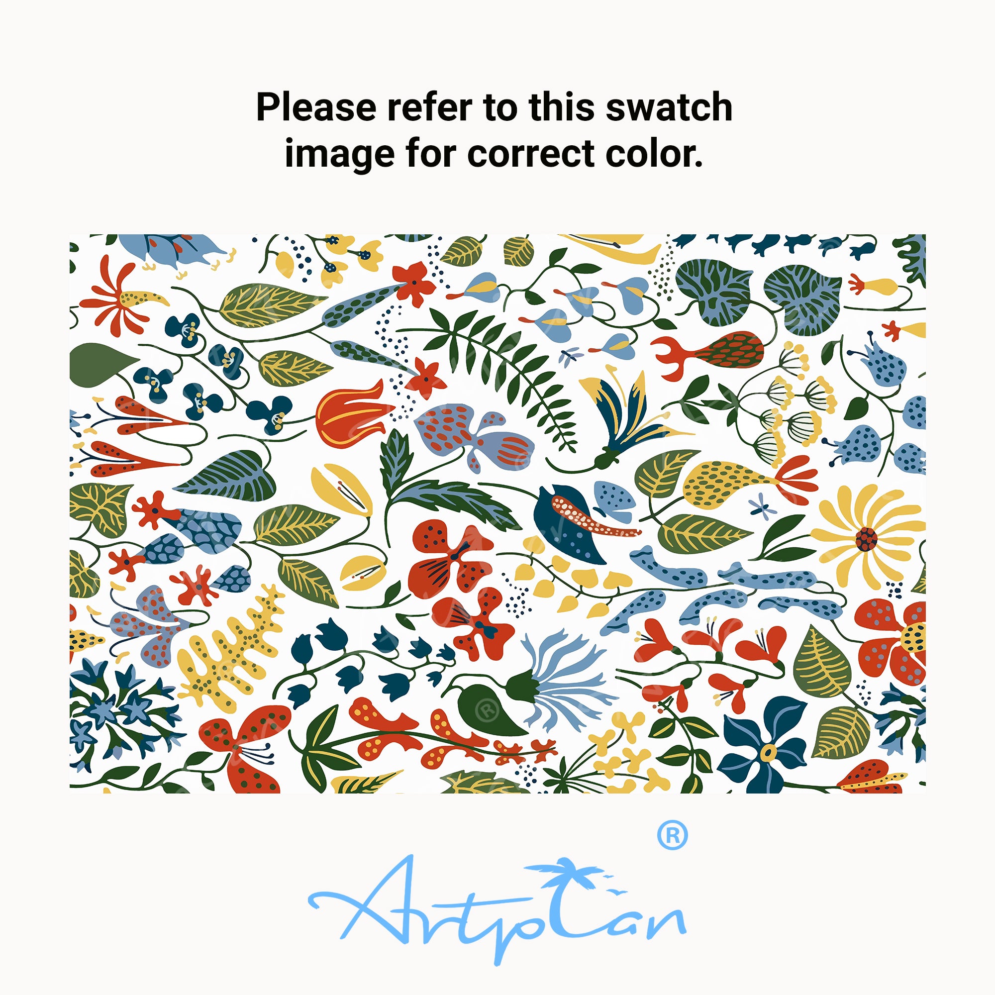 ARTPLAN Patio Chair Cushions Combined Seat and Back,Tufted Outdoor Swivel Chair Cushion with Tie,40"x20"x4",Floral
