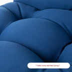 ARTPLAN All Weather Chair Outdoor Cushions Settee Loveseat Bench Cushions Set of 5 Wicker Tufted Pillow for Patio Outdoor Furniture