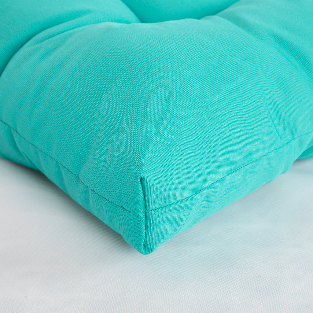 ARTPLAN Outdoor 48 Inch Bench Cushion Tufted for Outdoor Furniture, 48"x18"x4" Wicker Patio Loveseat Cushion All Weather