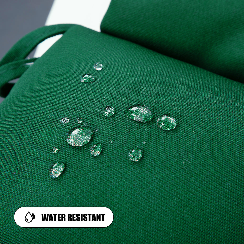 ARTPLAN All Weather Chair Outdoor Cushions Settee Loveseat Bench Cushions Set of 5 Wicker Tufted Pillow for Patio Outdoor Furniture