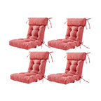 ARTPLAN Adirondack Outdoor Chair Cushion, All Weather Patio Cushion, Wicker Tufted Pillow for Patio Furniture