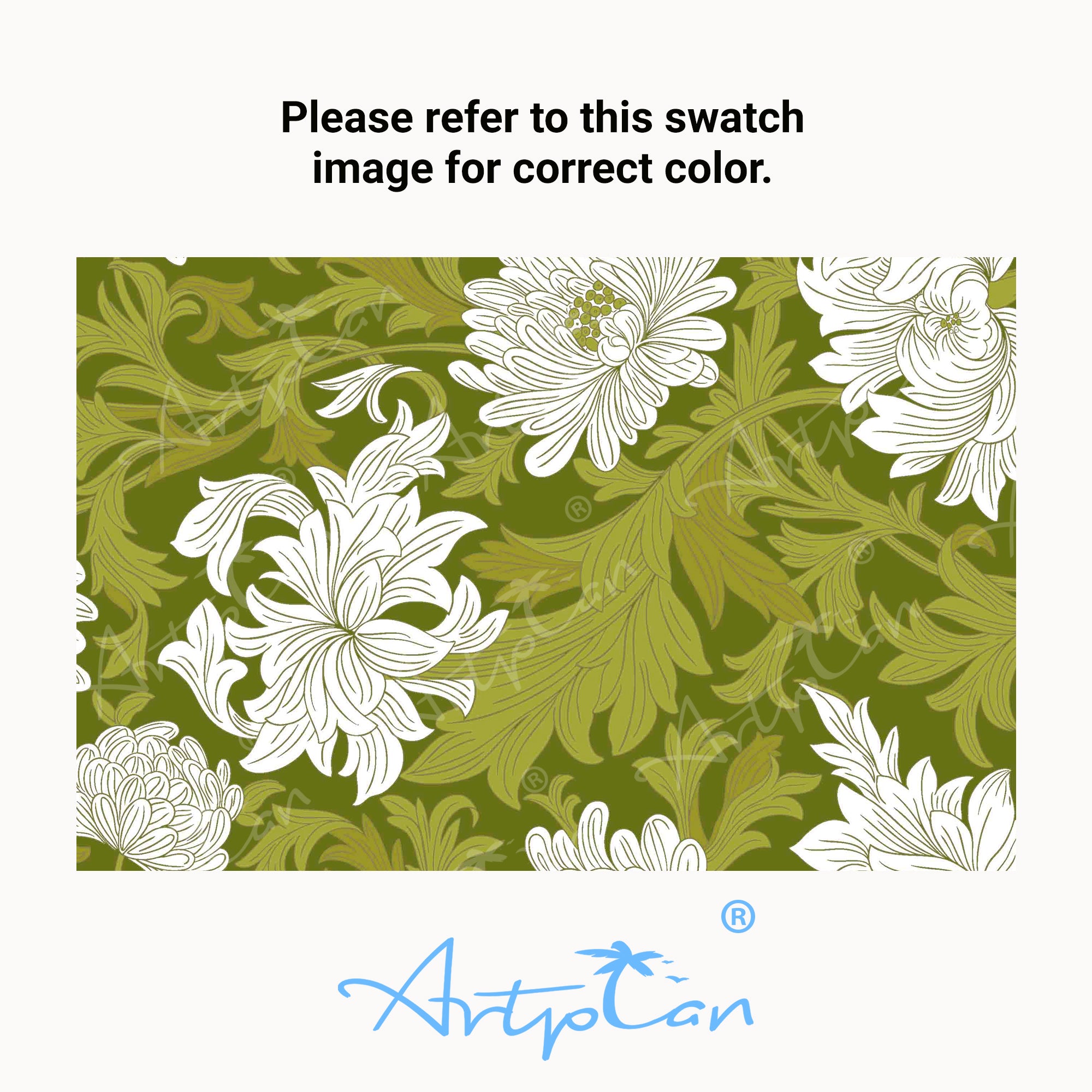 ARTPLAN Outdoor Chaise Lounge Cushion 72x22x4 inches, Floral Tufted Thick Replacement Cushion with Ties, All Weather Wicker Patio Furniture Cushion