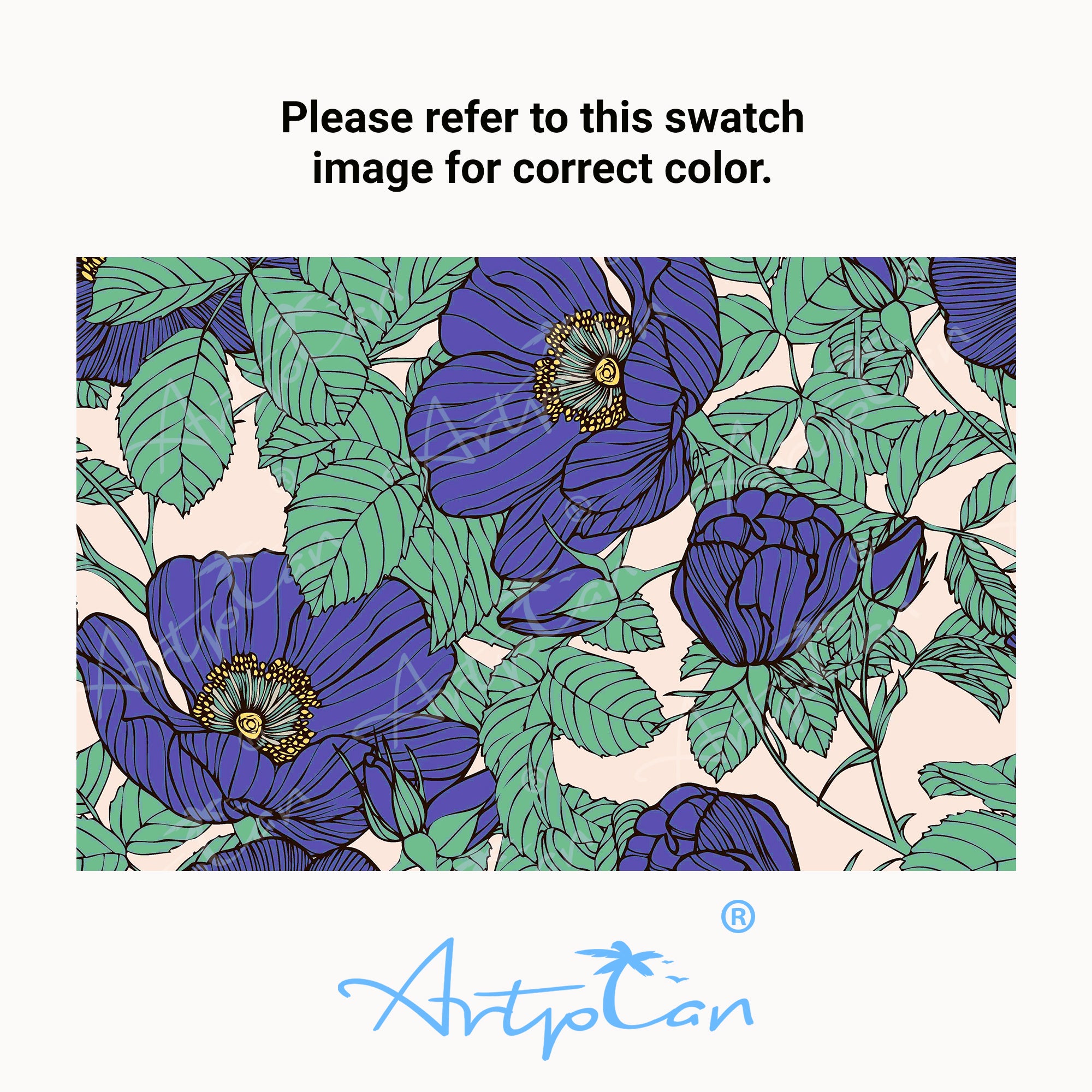 ARTPLAN Outdoor Chaise Lounge Cushion 72x22x4 inches, Floral Tufted Thick Replacement Cushion with Ties, All Weather Wicker Patio Furniture Cushion