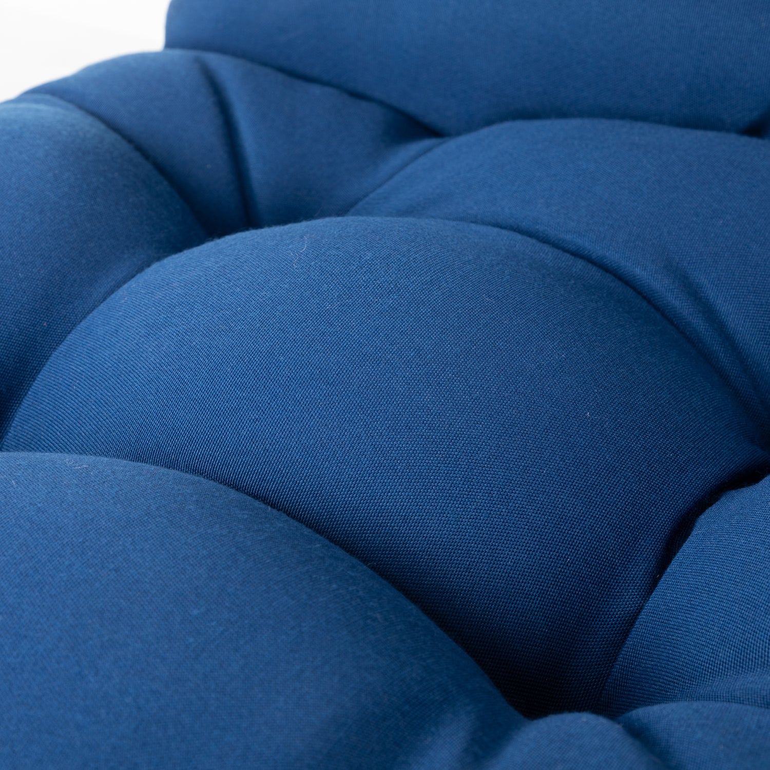 Artplan Outdoor Cushions Wicker Tufted Pillow with Back for Outdoor Furniture, Rocking Chair Cushion Premium Tufted Pads Set of Upper and Lower with Ties