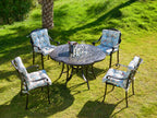 ARTPLAN Patio Chair Cushions Combined Seat and Back,Tufted Outdoor Swivel Chair Cushion with Tie,40"x20"x4",Floral