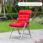 ARTPLAN Adirondack Outdoor Chair Cushion, All Weather Patio Cushion, Wicker Tufted Pillow for Patio Furniture