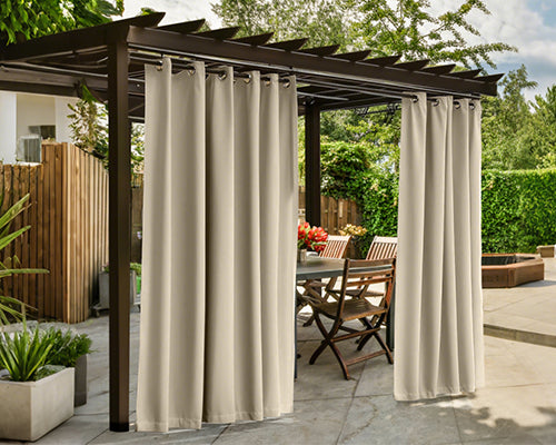 Outdoor Patio Privacy Curtains