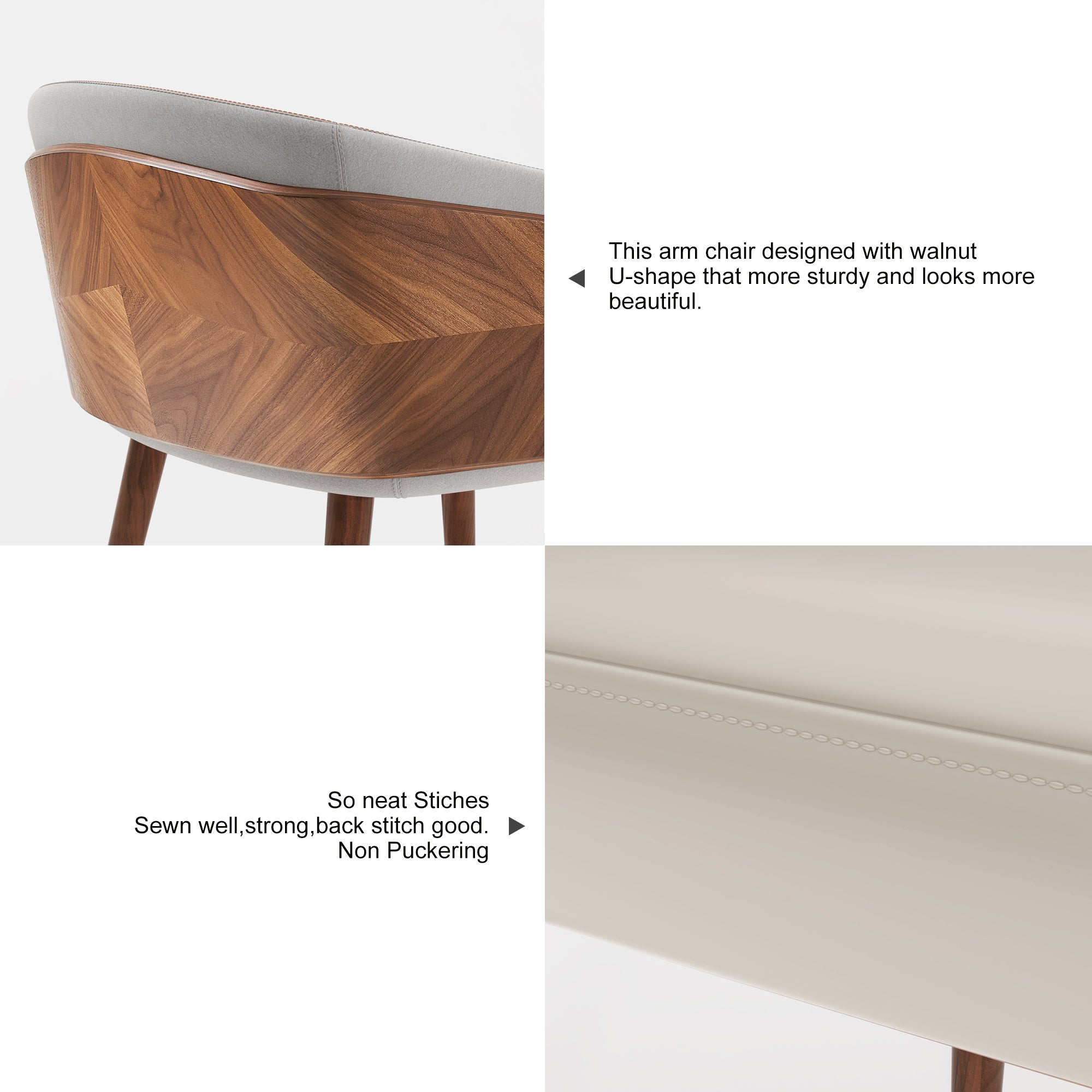 ARTPLAN Dinning Room Accent Chairs For Living Room Arm Chairs For Kitchen Study Room Home Indoor Furniture