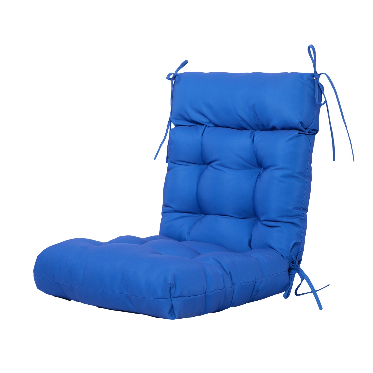 ARTPLAN Adirondack Outdoor Chair Cushion, All Weather Patio Cushion, Wicker Tufted Pillow for Patio Furniture