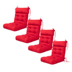 ARTPLAN Adirondack Outdoor Chair Cushion, All Weather Patio Cushion, Wicker Tufted Pillow for Patio Furniture