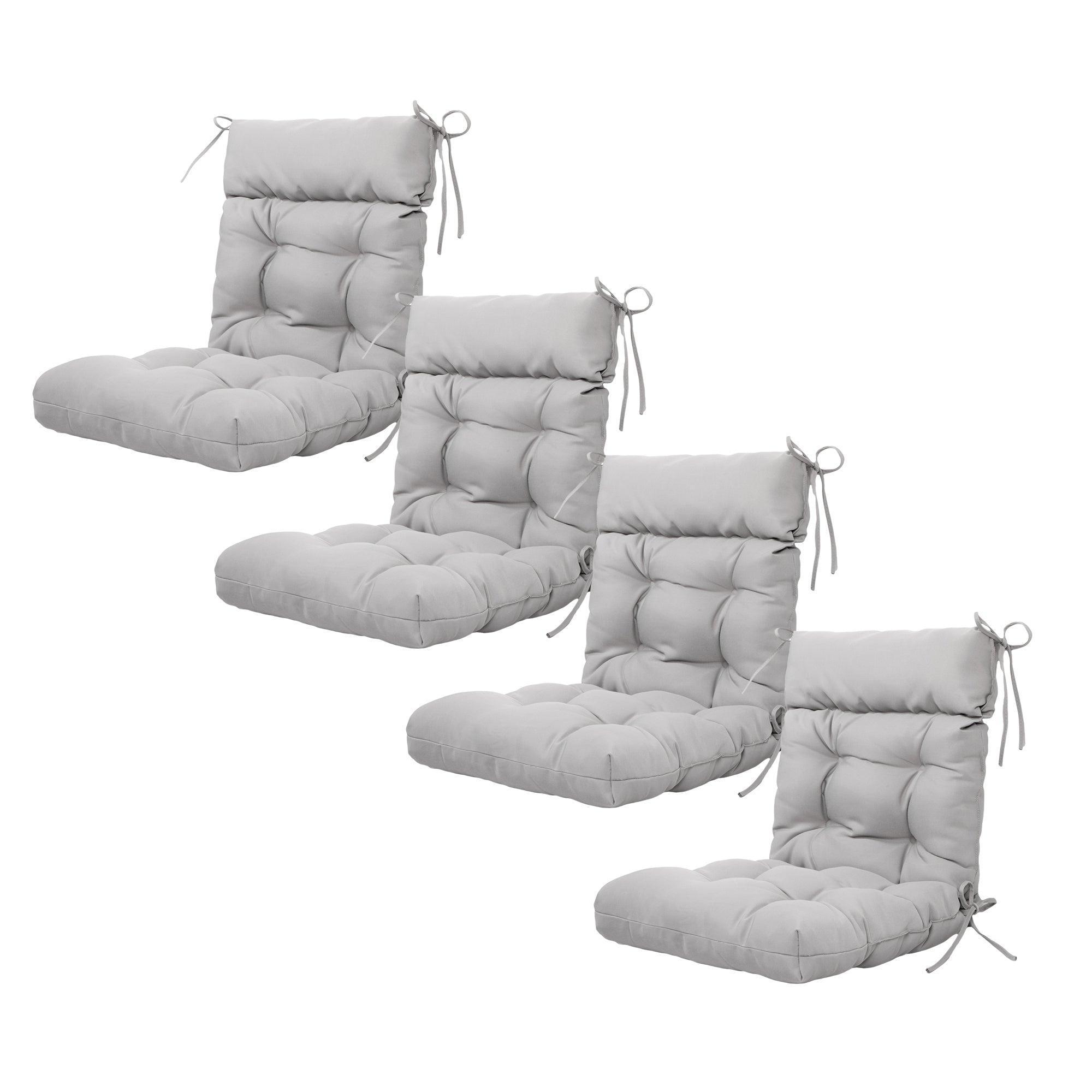 ARTPLAN Adirondack Outdoor Chair Cushion, All Weather Patio Cushion, Wicker Tufted Pillow for Patio Furniture