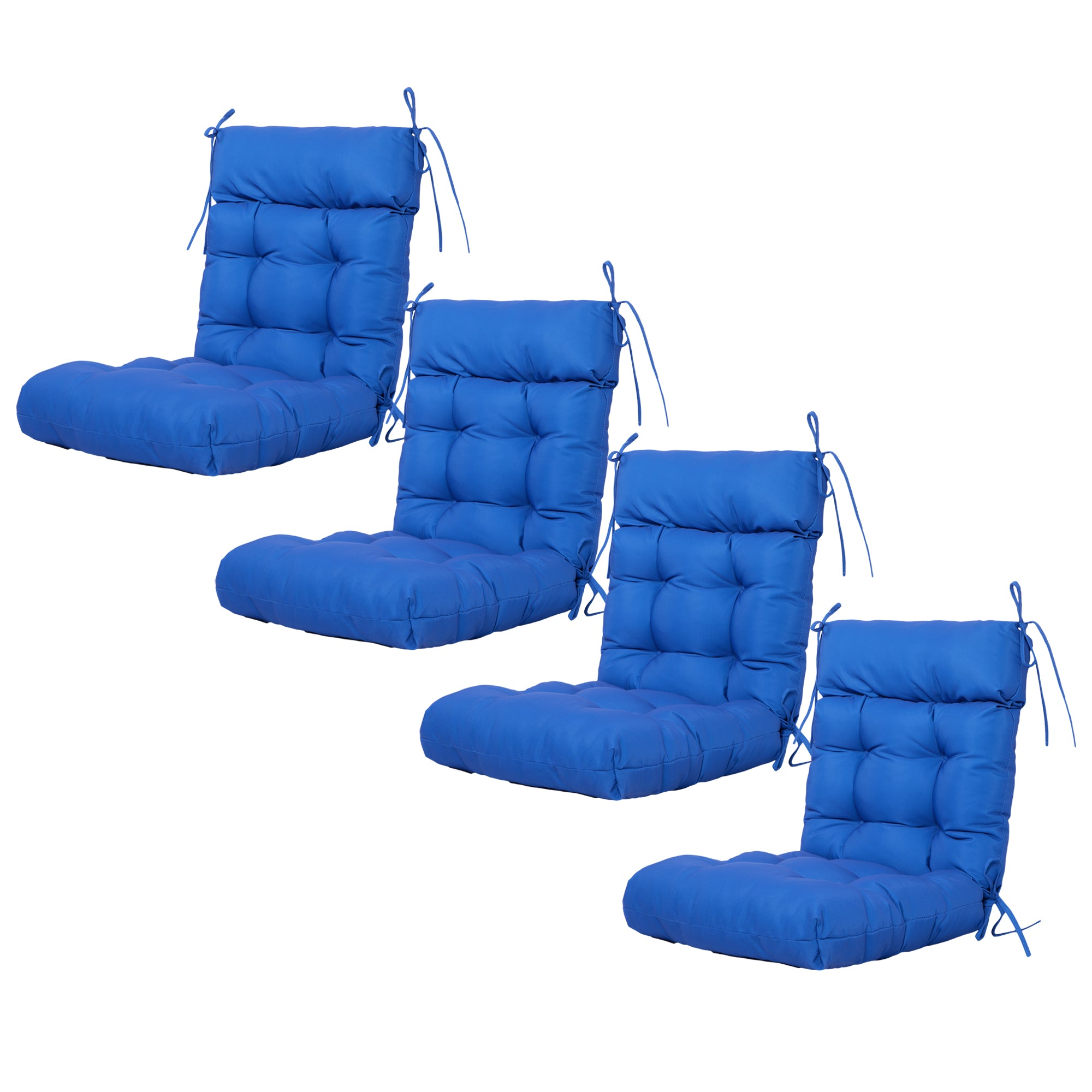 ARTPLAN Adirondack Outdoor Chair Cushion, All Weather Patio Cushion, Wicker Tufted Pillow for Patio Furniture