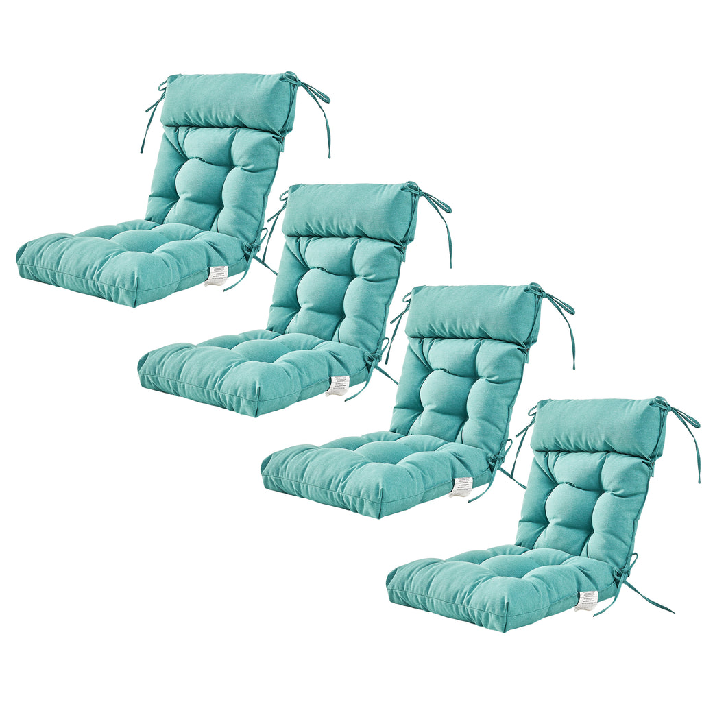 ARTPLAN Adirondack Outdoor Chair Cushion, All Weather Patio Cushion, Wicker Tufted Pillow for Patio Furniture
