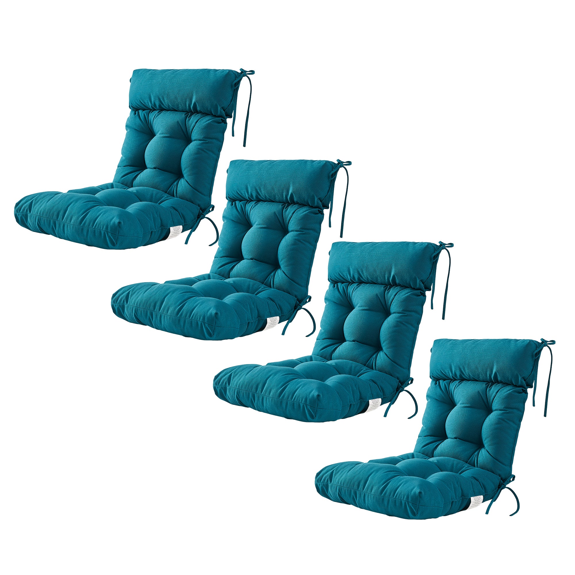 ARTPLAN Adirondack Outdoor Chair Cushion, All Weather Patio Cushion, Wicker Tufted Pillow for Patio Furniture