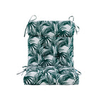 ARTPLAN Patio Chair Cushions Combined Seat and Back,Tufted Outdoor Swivel Chair Cushion with Tie,40"x20"x4"，Floral