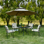 ARTPLAN Patio Chair Cushions Combined Seat and Back,Tufted Outdoor Swivel Chair Cushion with Tie,40"x20"x4",Floral